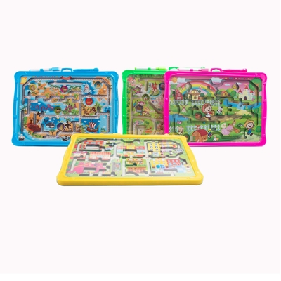 Placa magnética de Maze Toys Game With Drawing do enigma da criança em idade pré-escolar para crianças de 2 anos