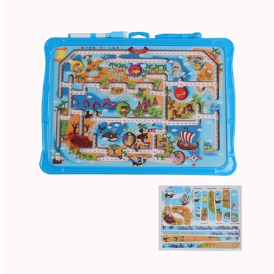Praia magnética Eco EVA Plastic do oceano de Maze Learning Toys With Pen do enigma de Montessori