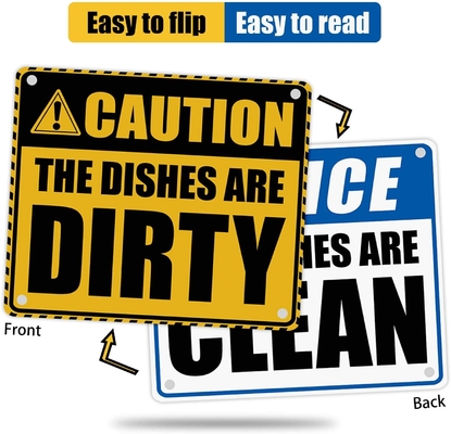 Etiqueta magnética forte de Clean Sign Dirty da máquina de lavar louça da cozinha