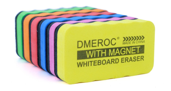 EVA Chalkboard Magnetic Dry Eraser para limpar Whiteboard