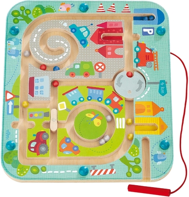 Brinquedos magnéticos do desenvolvimento de Maze Board With Pen Brain do enigma das crianças para crianças de 2 anos
