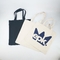 Logo Cotton Gusset Shopping Bag personalizado para o presente da promoção
