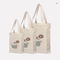 Reforço amigável Tote Bag 570gsm do saco do tecido de algodão da lona de Eco para a compra