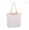 16Oz lona lisa não tecida Tote Bags Reusable Shopping Bag Logo Printed