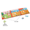 Livro de aprendizagem educacional magnético pré-escolar da serra de vaivém dos brinquedos para crianças de 4 anos