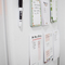 Refrigerador pegajoso personalizado dos blocos de notas magnéticos florais do refrigerador para fazer a lista