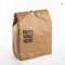 O OEM isolou o saco que de papel do almoço de Kraft Brown o refrigerador térmico ensaca para o piquenique do alimento