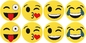 Emoji Smiley Face Magnetic Dry Eraser bonito para o quadro-negro Whitebaord