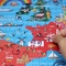 Mapa de Europa da cor enigma de serra de vaivém de papel de 1000 partes para famílias dos adultos dos adolescentes das crianças 12+